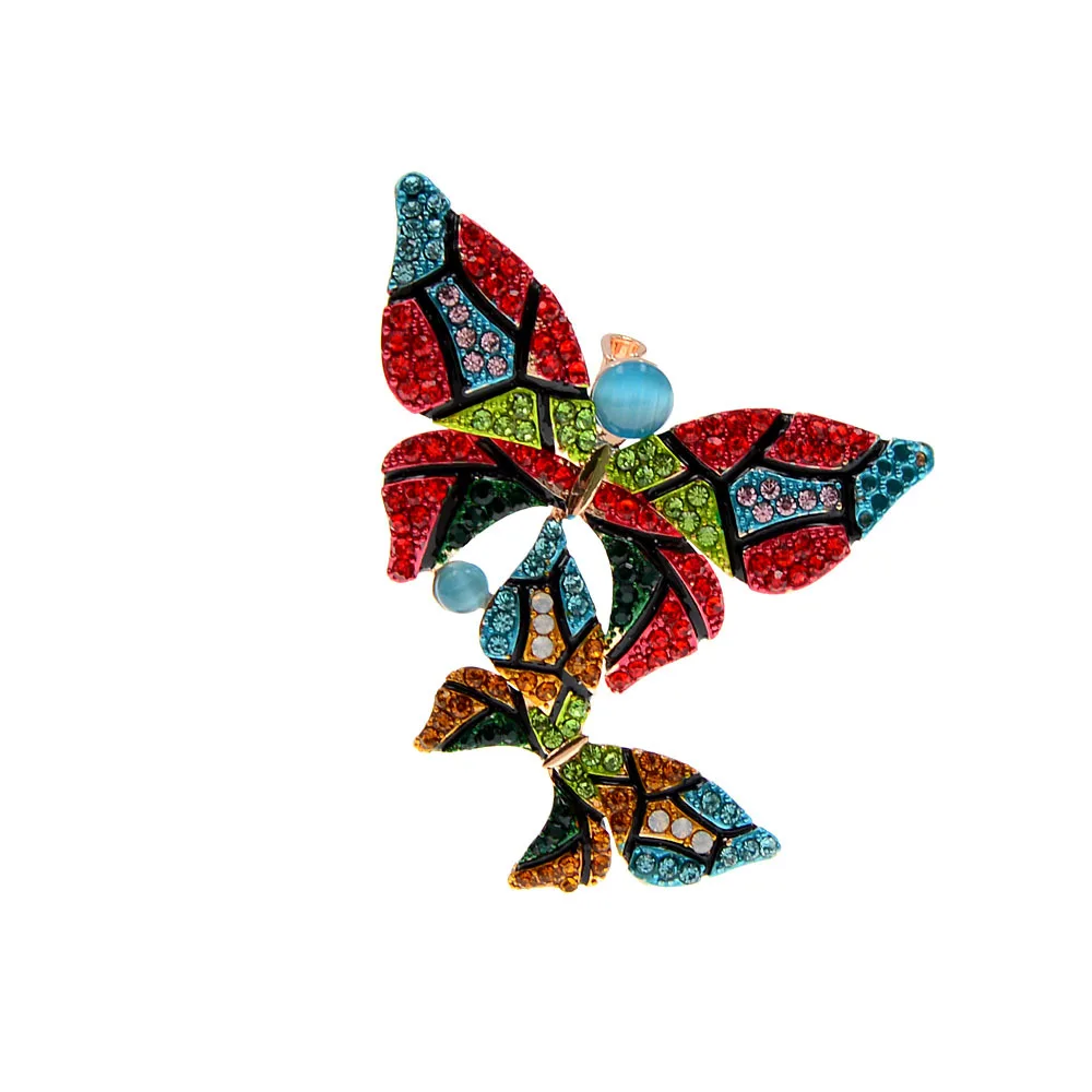 Brooch New Colorful Crystal Two Butterfly Brooch Fashion Animal Insect Women's High-end Multifunctional Coat Accessories
Brooch New Colorful Crystal Two Butterfly Brooch Fashion Animal Insect Women's High-end Multifunctional Coat Accessories
