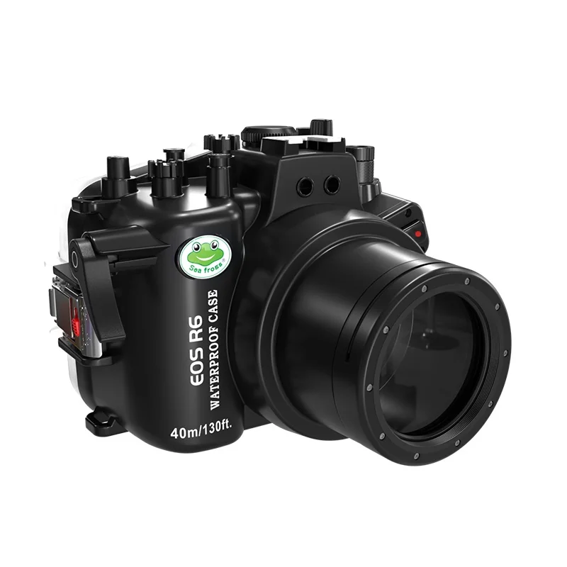 Mcoplus EOS R6 40M/130FT Underwater Waterproof Housing Diving Case for Canon EOS R6 Underwater Photography Accessories
Mcoplus EOS R6 40M/130FT Underwater Waterproof Housing Diving Case for Canon EOS R6 Underwater Photography Accessories