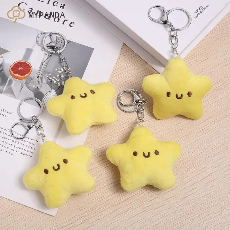 Innovative And Practical Cute Girl Heart Healing Squeaking Car Keys Doll Backpack Pendant Plush Little Star Keychains 
Innovative And Practical Cute Girl Heart Healing Squeaking Car Keys Doll Backpack Pendant Plush Little Star Keychains