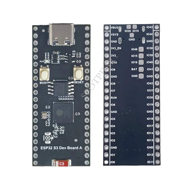 Макетная плата ESP32 S3 Core, плата с модулем Bluetooth Wi-Fi, порт и размер, совместимы с Raspberry Pi Pico
Макетная плата ESP32 S3 Core, плата с модулем Bluetooth Wi-Fi, порт и размер, совместимы с Raspberry Pi Pico