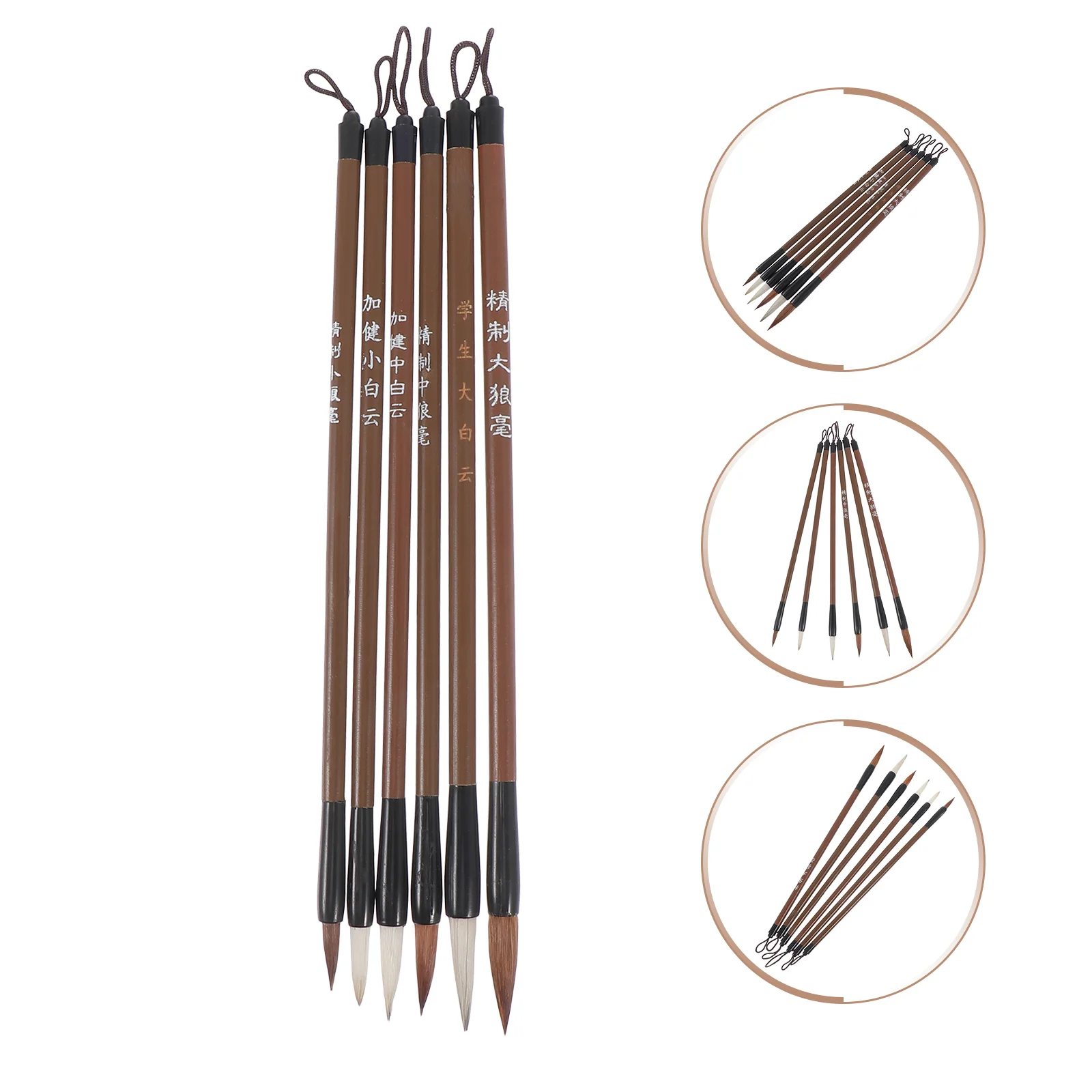 Chinese Writing Brush Calligraphy Learning Supplies Traditional Sumi Brushes Ink Painting Brush Chinese Weasel Hair Brushes
Chinese Writing Brush Calligraphy Learning Supplies Traditional Sumi Brushes Ink Painting Brush Chinese Weasel Hair Brushes