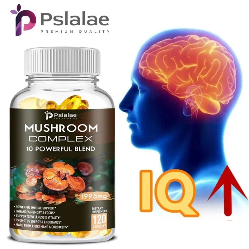 Mushroom Supplements - Support The Immune System, Memory, Focus and Clarity and Increase Energy
Mushroom Supplements - Support The Immune System, Memory, Focus and Clarity and Increase Energy