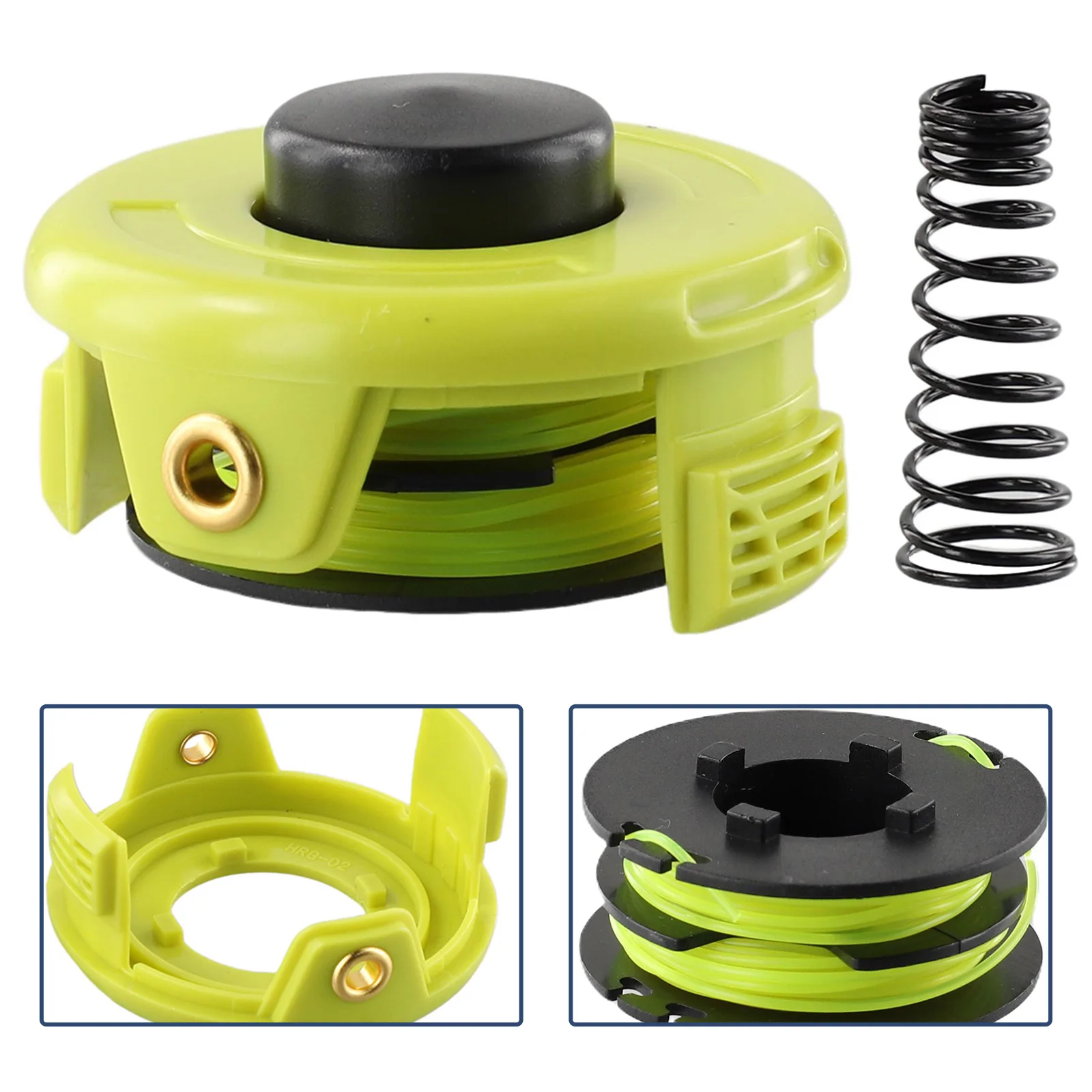 Trimmer Spool Line And Cover Spring Set For RAC118 1.2 Mm Spool RLT3525S Replacement Spool Scap Garden Trimmer Tools
Trimmer Spool Line And Cover Spring Set For RAC118 1.2 Mm Spool RLT3525S Replacement Spool Scap Garden Trimmer Tools