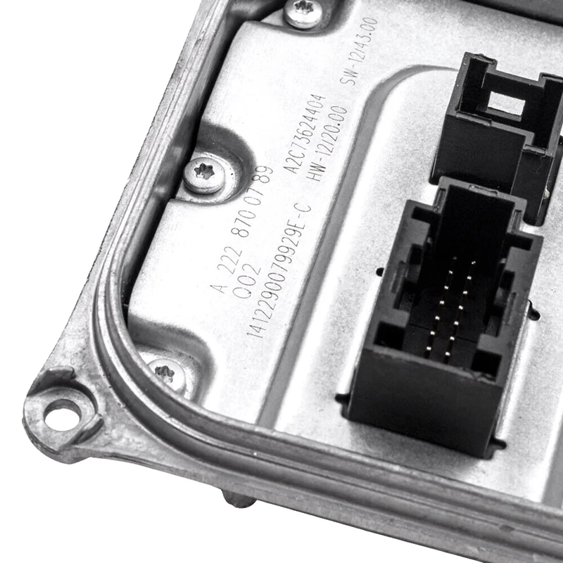 1 PCS LED Headlight Ballast Control Unit Voltage Regulator Module A2228700789 Parts For Benz C W205 E W212 S W222 GLE GLS 
1 PCS LED Headlight Ballast Control Unit Voltage Regulator Module A2228700789 Parts For Benz C W205 E W212 S W222 GLE GLS