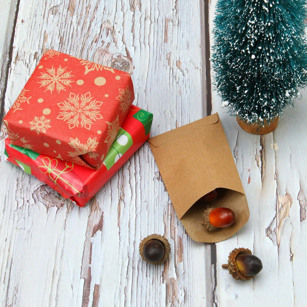 100pcs Envelopes Kraft Paper Bags Candy Favors Gift Packaging Boxes 6x10cm Brown Wedding Birthday Party Wrapping Supplies
100pcs Envelopes Kraft Paper Bags Candy Favors Gift Packaging Boxes 6x10cm Brown Wedding Birthday Party Wrapping Supplies