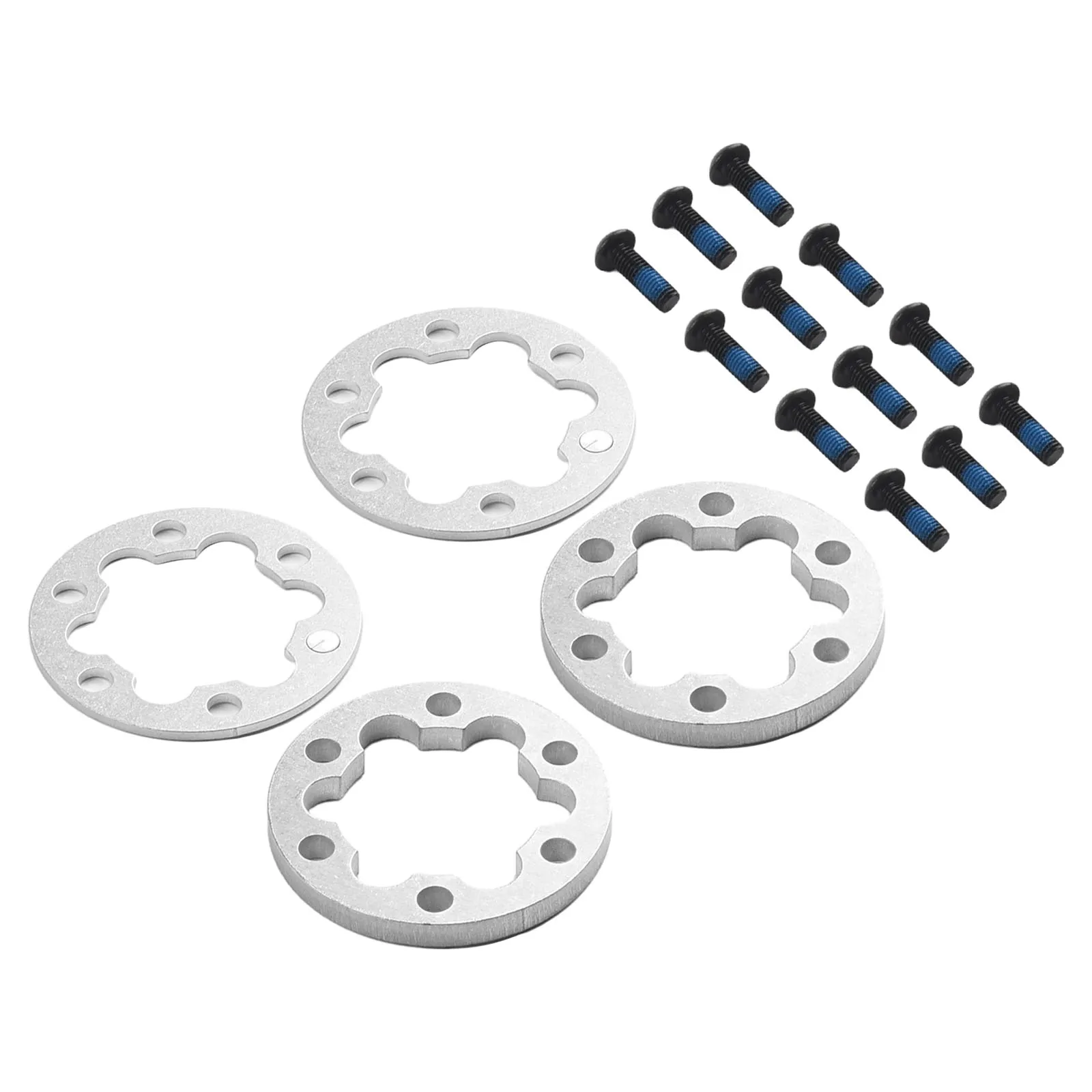Protect Your Bike 4PCS EBike Bike Electric Scooter Brake Gasket Spacer 6 Holes Disc Washer 25mm For Enhanced Safety
Protect Your Bike 4PCS EBike Bike Electric Scooter Brake Gasket Spacer 6 Holes Disc Washer 25mm For Enhanced Safety