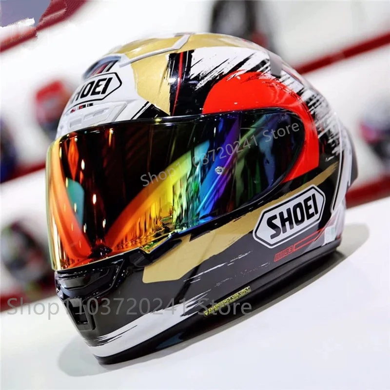 Мотоциклетный шлем на все лицо SHOEI X-Spirit III счастливая кошка X-четырнадцать X14 спортивный велосипедный гоночный шлем мотоциклетный шлем
Мотоциклетный шлем на все лицо SHOEI X-Spirit III счастливая кошка X-четырнадцать X14 спортивный велосипедный гоночный шлем мотоциклетный шлем