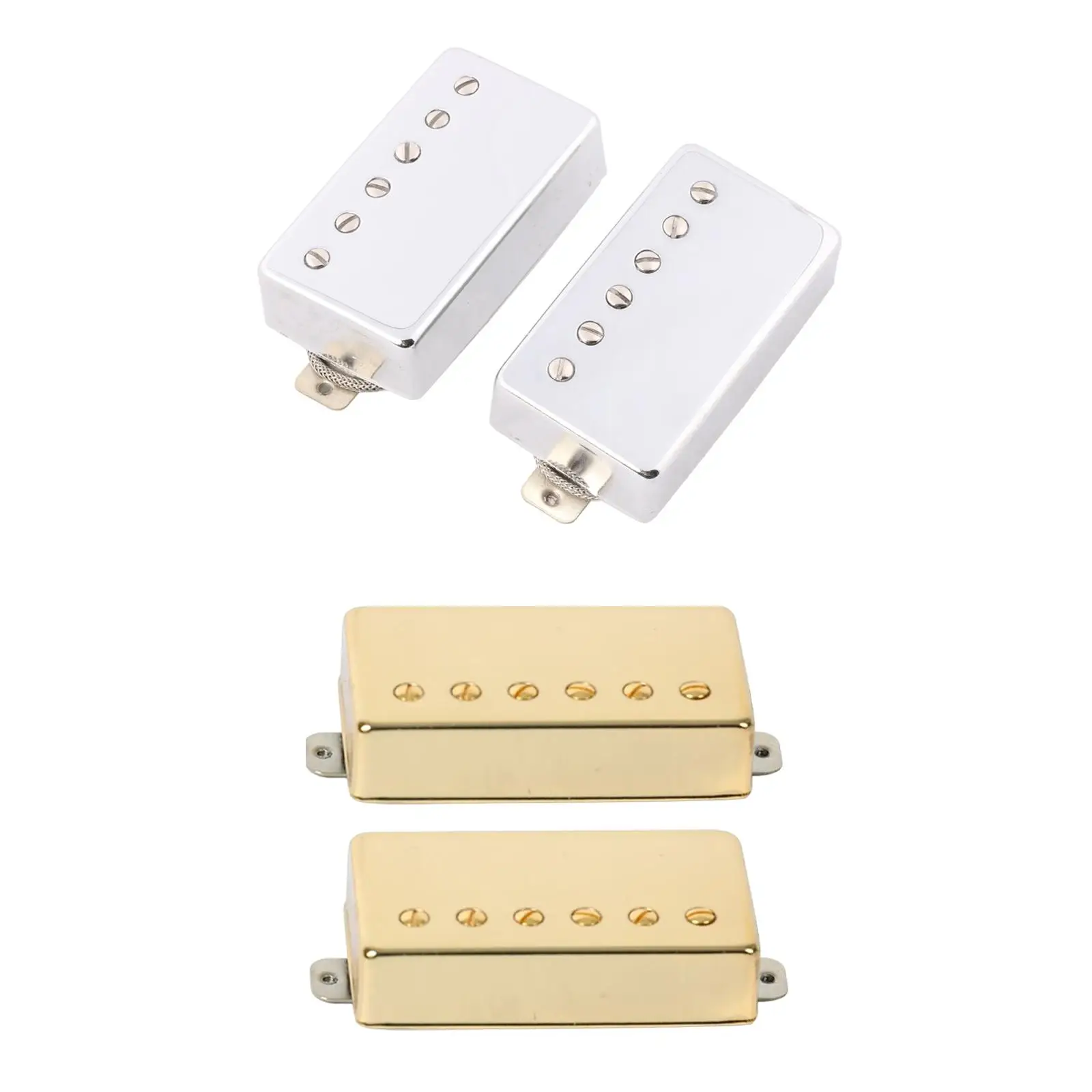 2 Pieces Double Coil Guitar Pickup Parts Accessory Humbucker Humbucker Pickup for Blues music Use Playing Hard Rock Show
2 Pieces Double Coil Guitar Pickup Parts Accessory Humbucker Humbucker Pickup for Blues music Use Playing Hard Rock Show