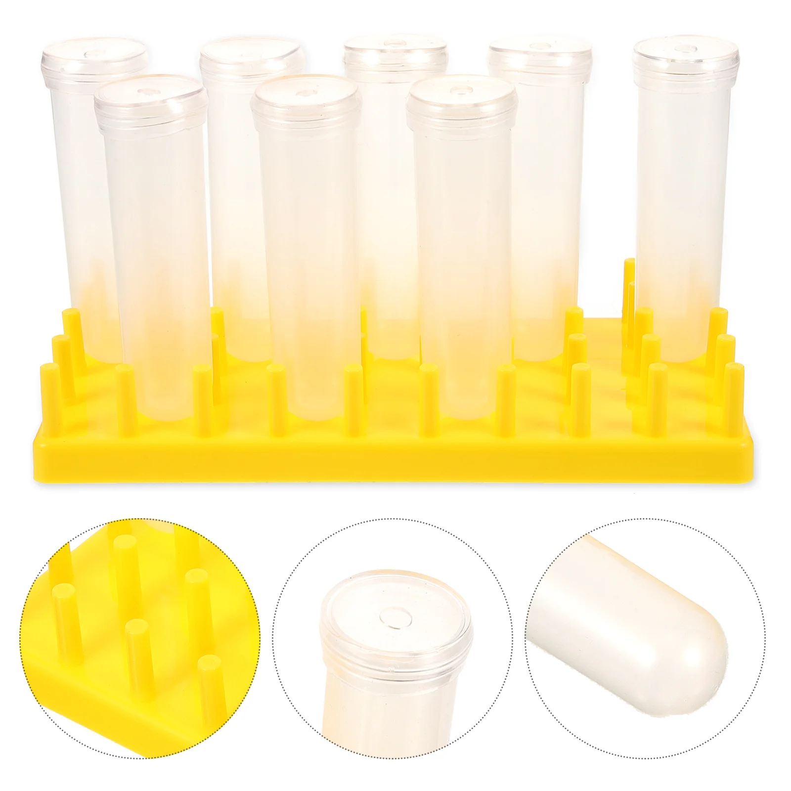 Planting Tube Bouquet Storage Test Tubes and Rack Vase Plastic House Plants with Lids Flower Water for Retention Holder
Planting Tube Bouquet Storage Test Tubes and Rack Vase Plastic House Plants with Lids Flower Water for Retention Holder