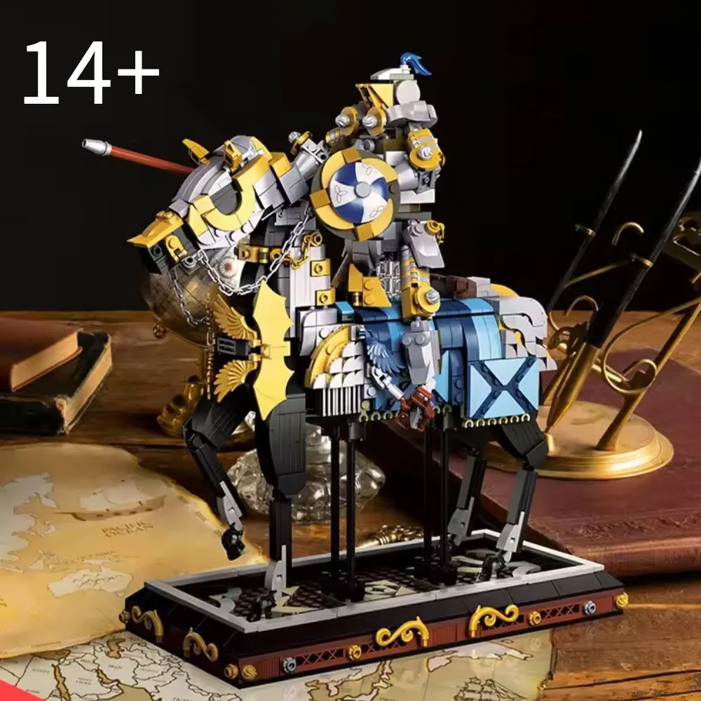 IDEAS 1247pcs Technical MOC Idea Medieval Knight Building Blocks Bricks Assembling Model DIY Toys for Children Birthday Gift Set IDEAS 1247pcs Technical MOC Idea Medieval Knight Building Blocks Bricks Assembling Model DIY Toys for Children Birthday Gift Set