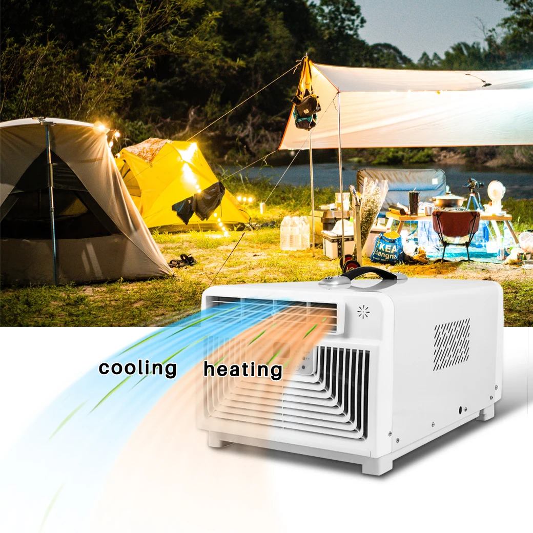 

TreeligoTent Air Conditioner Camping Air Conditioning Mini 12V24V Caravan Air Conditioners for Car Tent RV Truck