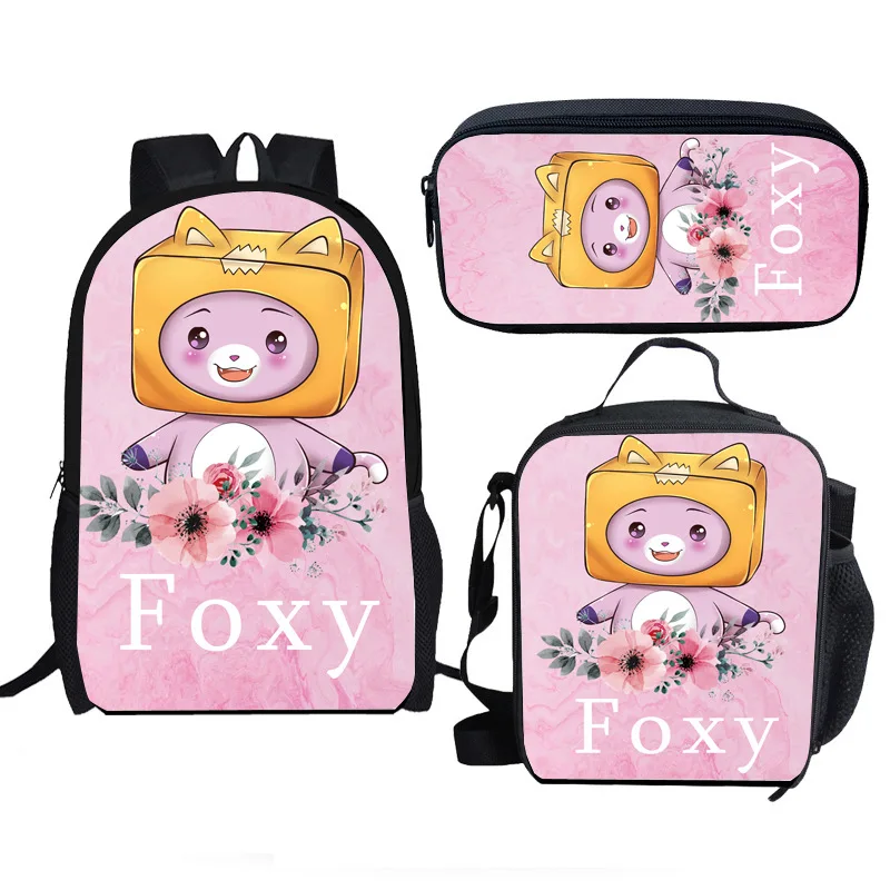 HOT Creative Fashion Classic Cool LankyBox 3D Print 3pcs/Set pupil School Bags Laptop Daypack Backpack Lunch bag Pencil Case
HOT Creative Fashion Classic Cool LankyBox 3D Print 3pcs/Set pupil School Bags Laptop Daypack Backpack Lunch bag Pencil Case