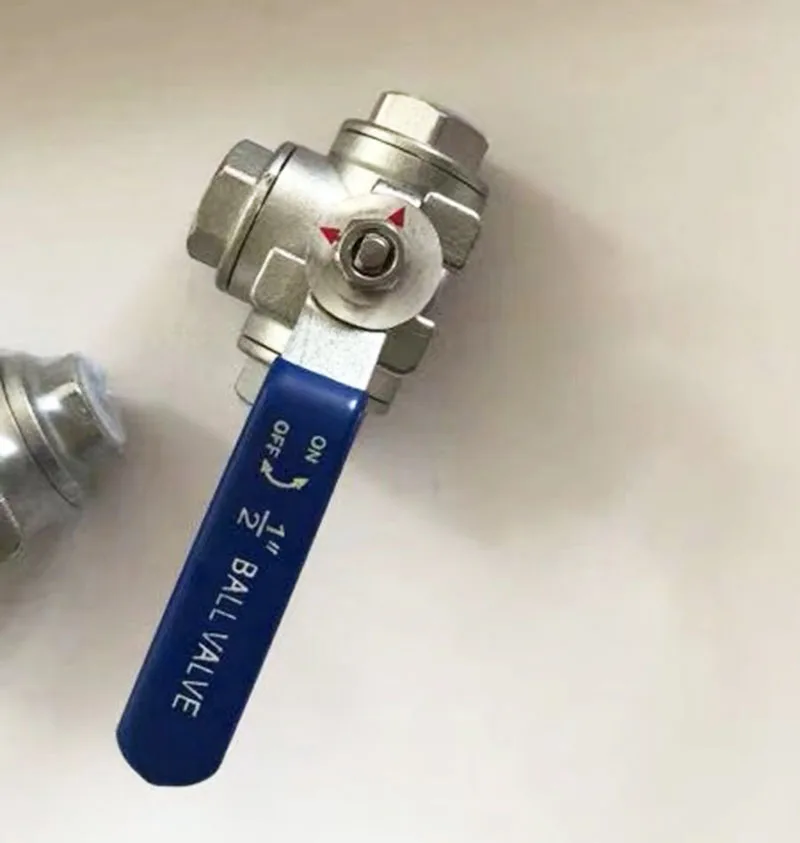 3 Way Female SS304 Stainless Steel Type T or L Port Mountin Pad Ball Valve Vinyl Handle
3 Way Female SS304 Stainless Steel Type T or L Port Mountin Pad Ball Valve Vinyl Handle