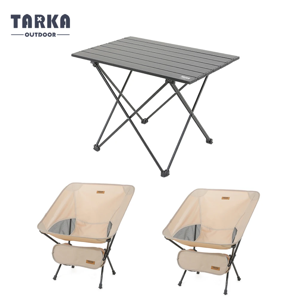 Легкие складные пляжные стулья и стол TARKA, портативная мебель для кемпинга, туристический стол, оборудование для путешествий, товары для пикника
Легкие складные пляжные стулья и стол TARKA, портативная мебель для кемпинга, туристический стол, оборудование для путешествий, товары для пикника