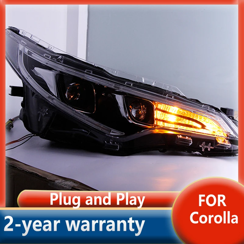 Head lamp For Toyota Corolla 2014 2015 2016 LED Crystal Matrix LEVIN Headlight DRL Fog Lamp Turn Signal Light Low and High Beam
Head lamp For Toyota Corolla 2014 2015 2016 LED Crystal Matrix LEVIN Headlight DRL Fog Lamp Turn Signal Light Low and High Beam