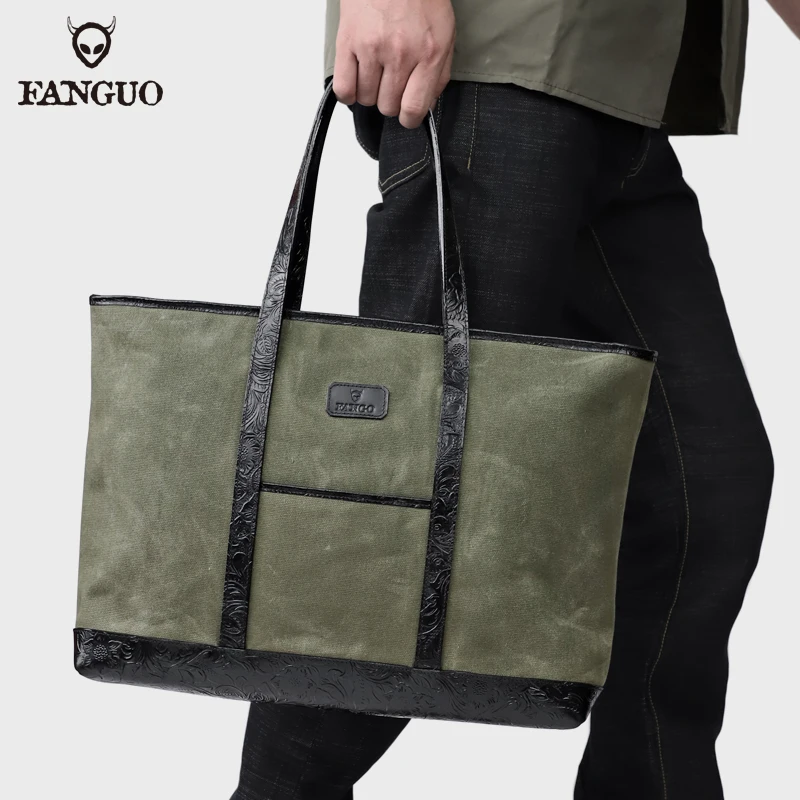 Retro Laptop Briefcase Bag Genuine Leather Handbags 15 Inch Computer Bag Daily Working Business Tote Bags For Documents
Retro Laptop Briefcase Bag Genuine Leather Handbags 15 Inch Computer Bag Daily Working Business Tote Bags For Documents
