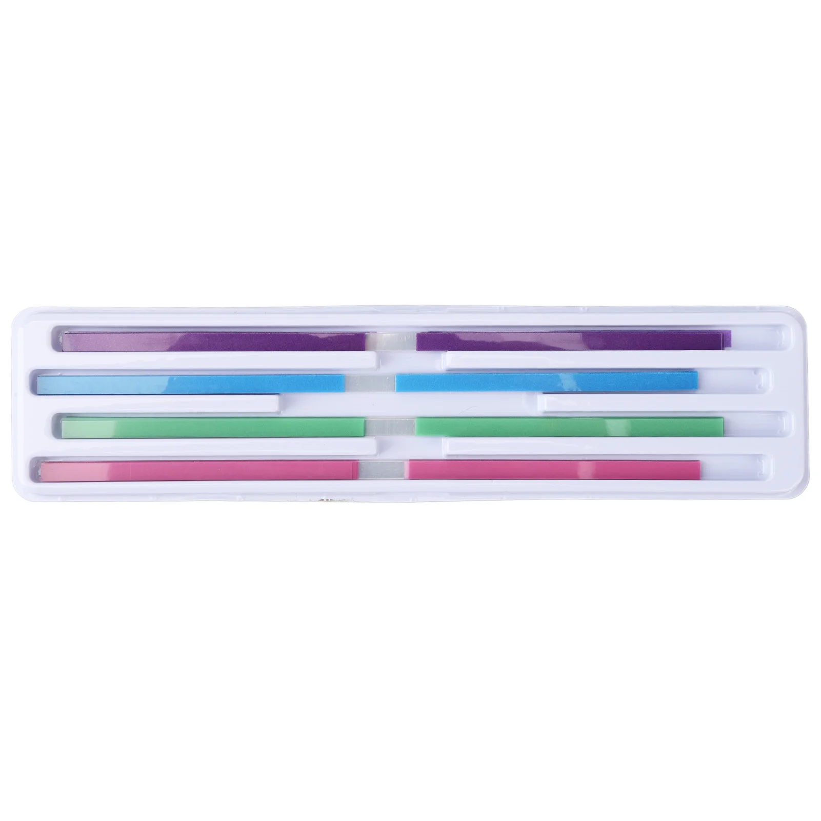 Dental File Strips Dental Abrasive Strips 4 Colors Oral Care Finishing Cleaning Double Sided for Hospital
Dental File Strips Dental Abrasive Strips 4 Colors Oral Care Finishing Cleaning Double Sided for Hospital