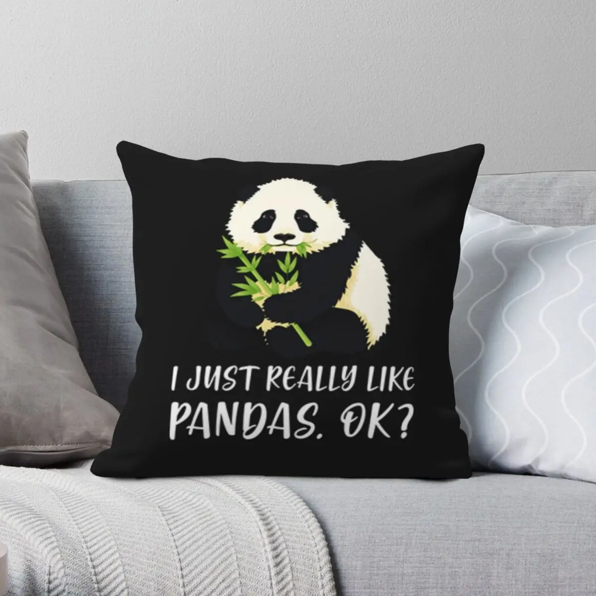 I Just Really Like Pandas Square Pillowcase Polyester Linen Velvet Pattern Zip Decorative Pillow Case Home Cushion Cover 45x45
I Just Really Like Pandas Square Pillowcase Polyester Linen Velvet Pattern Zip Decorative Pillow Case Home Cushion Cover 45x45