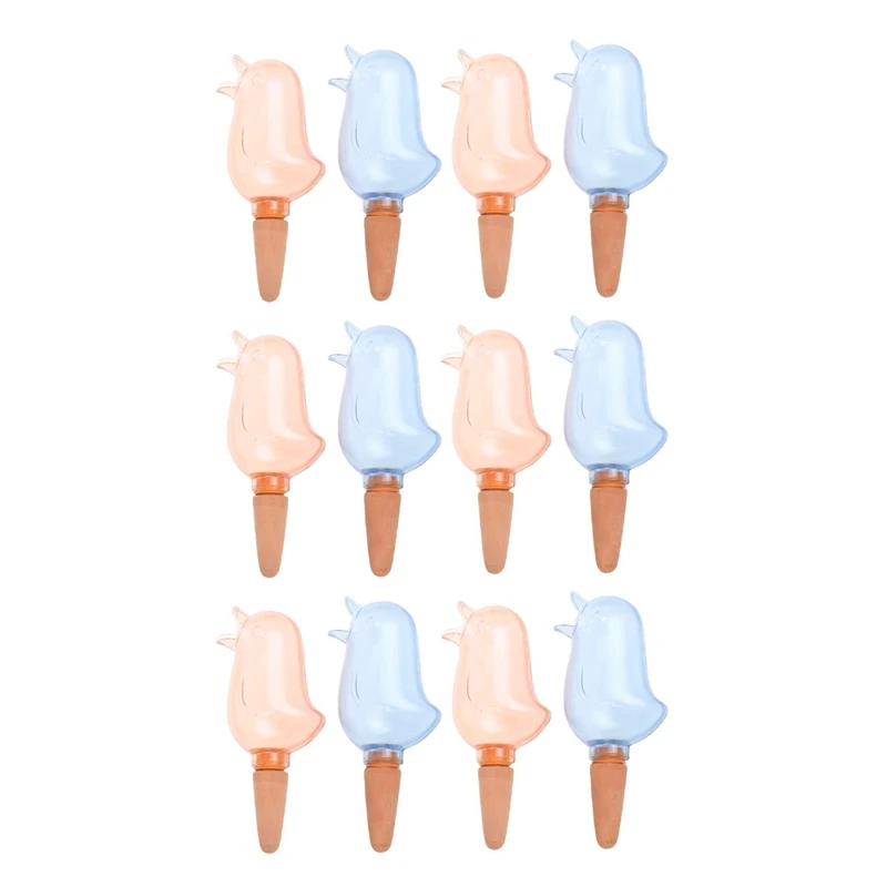 12 Pcs Bird Shape Clear Plant Waterer Clear Self Watering Devices Globes, Watering Spikes Drip Water Stakes System
12 Pcs Bird Shape Clear Plant Waterer Clear Self Watering Devices Globes, Watering Spikes Drip Water Stakes System