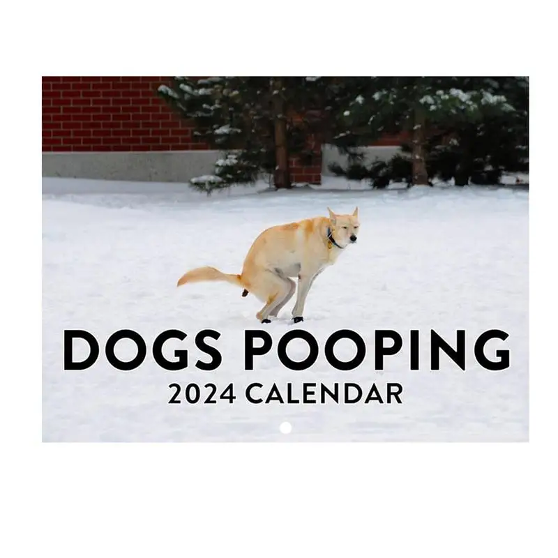 

Dog Wall Calendar Humore Dog Poop Calendar Creative Offices Accessory For Hotel School Home Apartment And Classroom Funny Gag