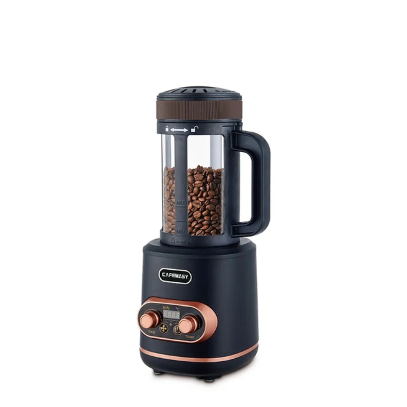 Mini máquina de café elétrica do torrador do ar, máquina home do torrador do feijão, controle de temperatura, 220V
Mini máquina de café elétrica do torrador do ar, máquina home do torrador do feijão, controle de temperatura, 220V