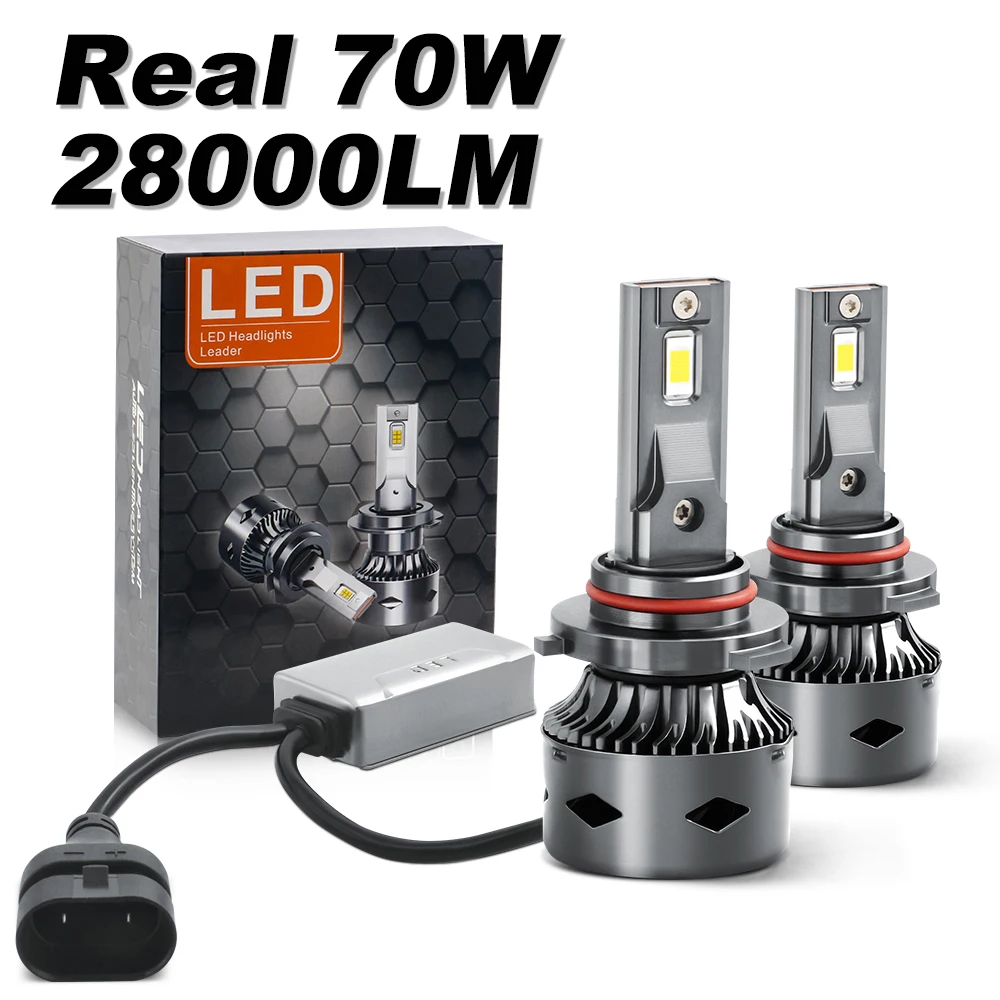 ASLENT 70W 28000LM H1 H4 H7 Canbus LED H8 H9 H11 9005 HB3 9006 HB4 HB2 9003 Car LED Light Headlight Turbo Fog Lamp 6000K Diode
ASLENT 70W 28000LM H1 H4 H7 Canbus LED H8 H9 H11 9005 HB3 9006 HB4 HB2 9003 Car LED Light Headlight Turbo Fog Lamp 6000K Diode