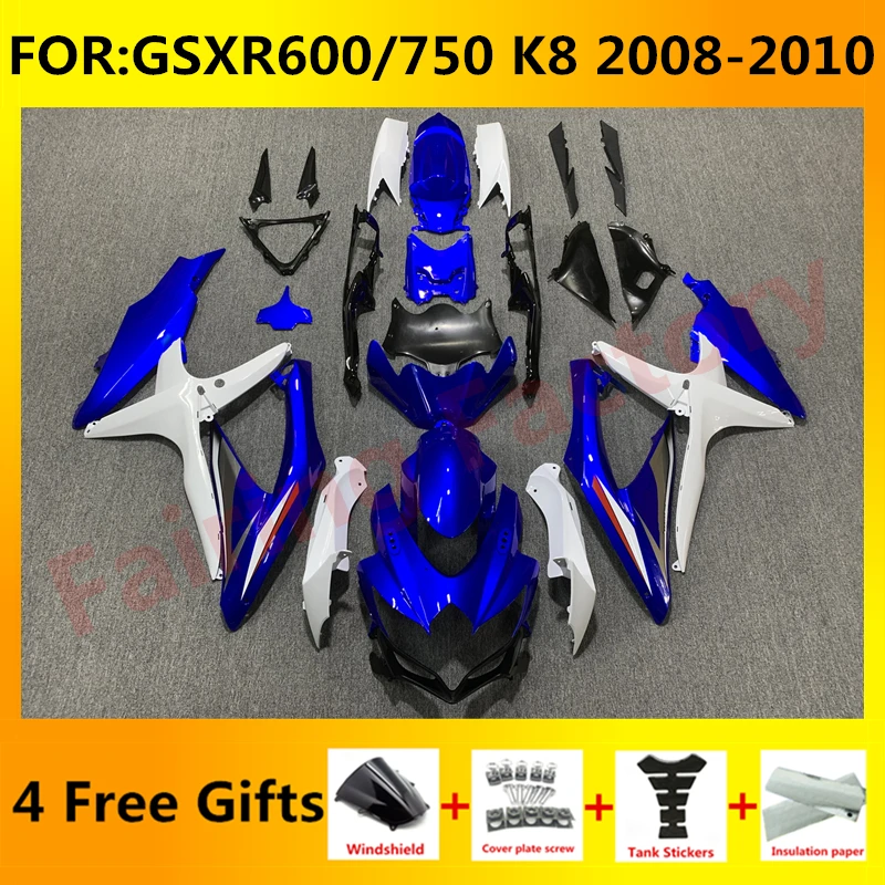 NEW ABS Motorcycle Whole Fairing kit fit for GSXR600 750 GSXR 600 GSX-R750 K8 2008 2009 2010 full Fairings kits set blue white
NEW ABS Motorcycle Whole Fairing kit fit for GSXR600 750 GSXR 600 GSX-R750 K8 2008 2009 2010 full Fairings kits set blue white