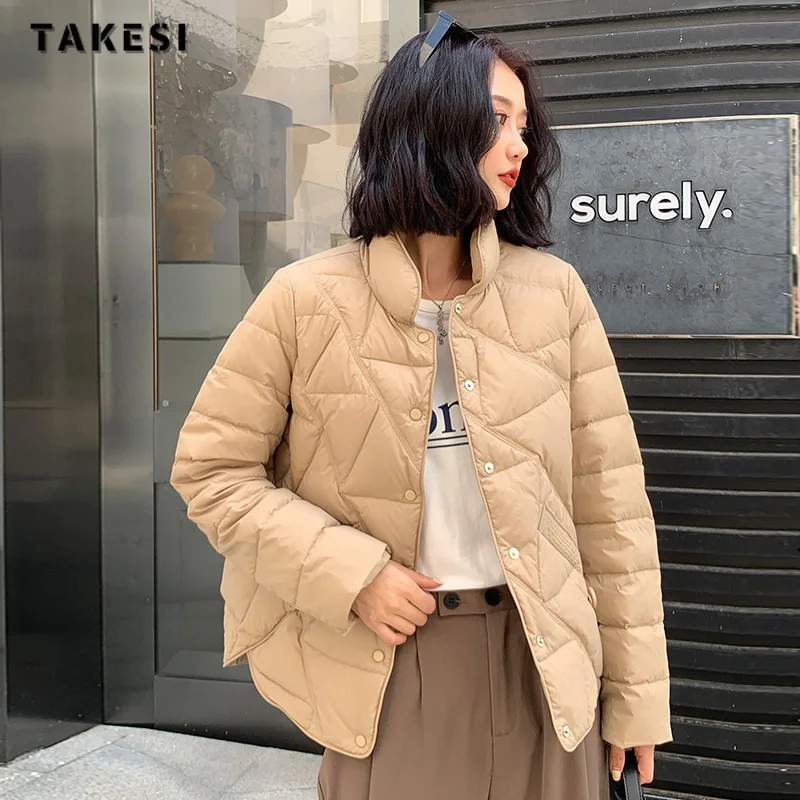Women Casual Basic Long Sleeve Single Breasted Parkas 2023 Autumn Winter Korean Outerwear Jacket Fashion Warm Solid Color Coat
Women Casual Basic Long Sleeve Single Breasted Parkas 2023 Autumn Winter Korean Outerwear Jacket Fashion Warm Solid Color Coat