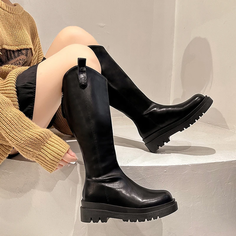 Winter New Women's Boots Fashion Over The Knee Boots Female Large Size 42 Thick Bottom Round Toe High Heel Boots Botas De Mujer
Winter New Women's Boots Fashion Over The Knee Boots Female Large Size 42 Thick Bottom Round Toe High Heel Boots Botas De Mujer