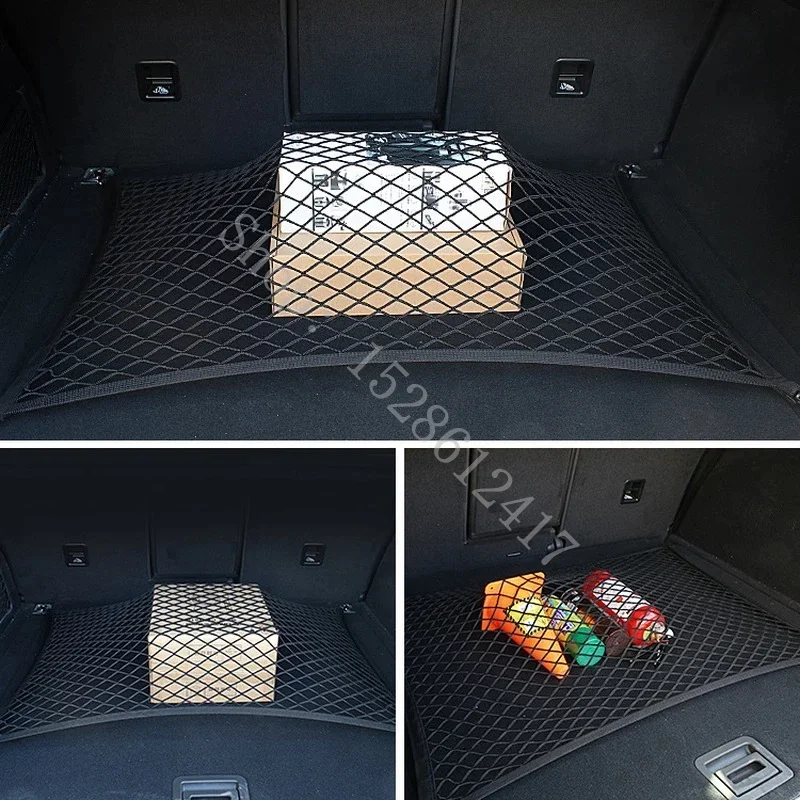 

For Buick Lacrosse Regal Excelle Encore Verano Auto Care Car Trunk Luggage Storage Cargo Organiser Nylon Elastic Mesh Net