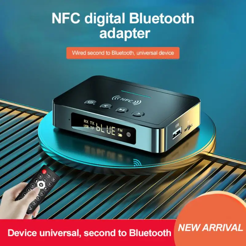 NFC Bluetooth 5,0 аудио адаптер 3,5 мм Aux RCA SPDIF беспроводной FM-приемник передатчик поддержка TF U Disk Play пульт дистанционного управления
NFC Bluetooth 5,0 аудио адаптер 3,5 мм Aux RCA SPDIF беспроводной FM-приемник передатчик поддержка TF U Disk Play пульт дистанционного управления