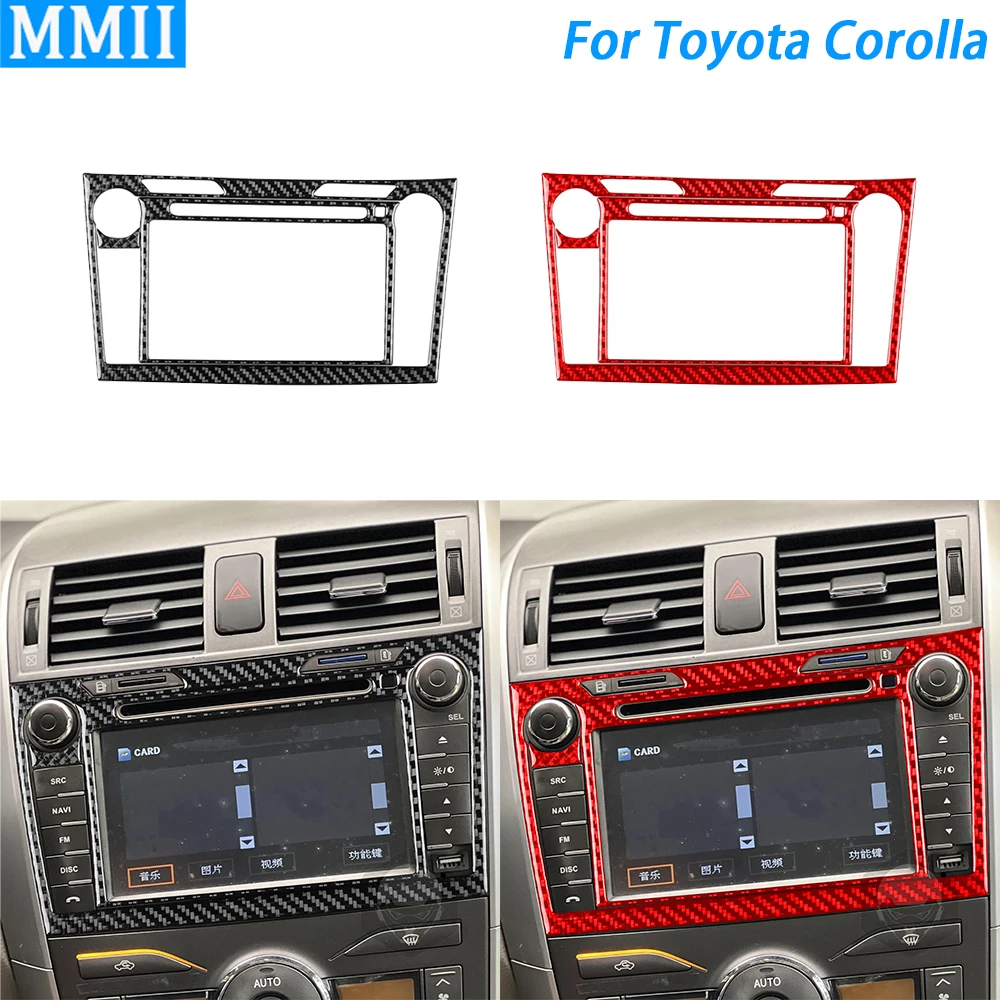 For Toyota Corolla 2007-2013 Carbon Fiber Central Multimedia Navigation Screen Panel Trim Cover Car Interior Decoration Sticker
For Toyota Corolla 2007-2013 Carbon Fiber Central Multimedia Navigation Screen Panel Trim Cover Car Interior Decoration Sticker