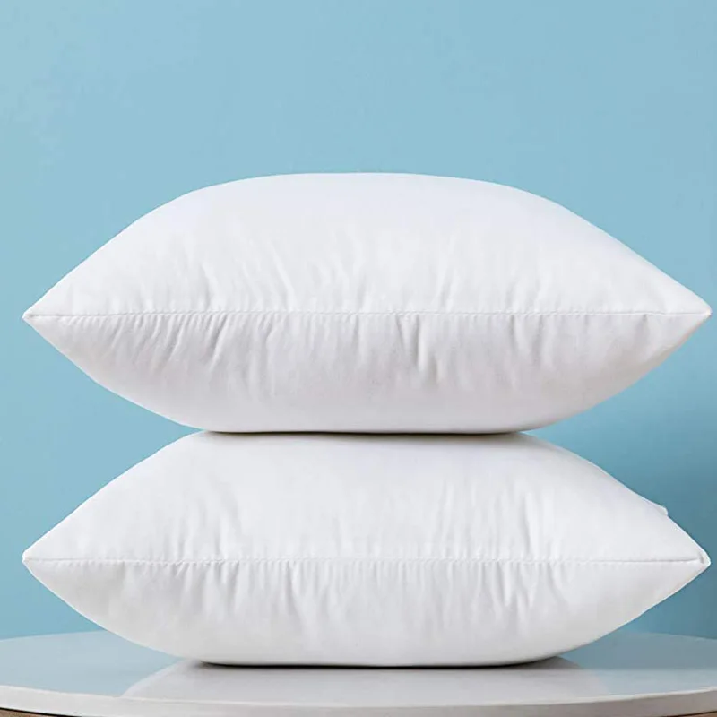 

50*50/35*55/55*55cm White Cushion Core Soft Pillow Cushions Inner Head Waist Pillow Inner PP Cotton Filler Sofa Cushion Filling