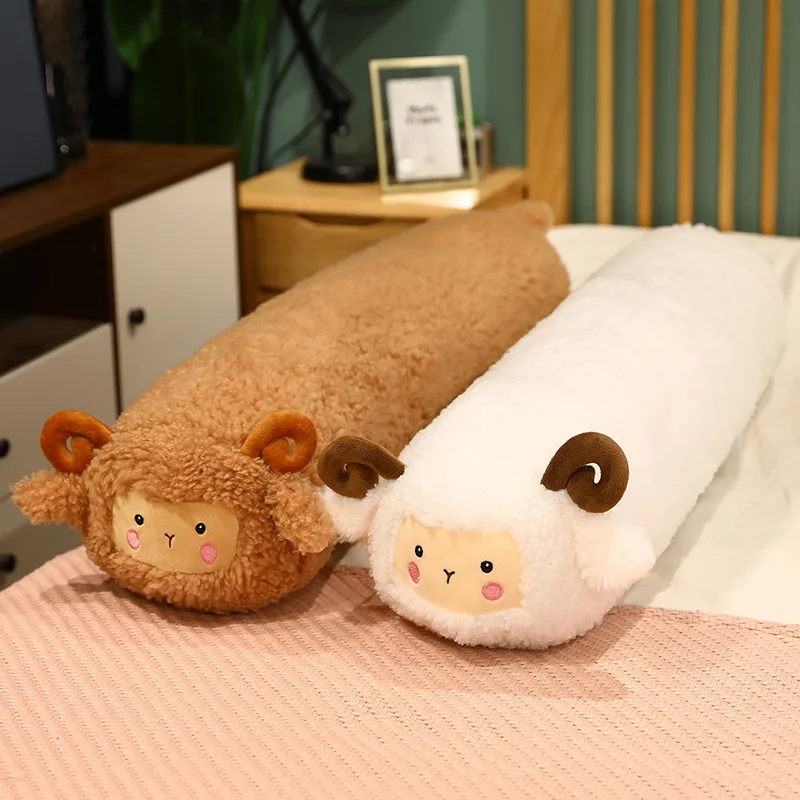 80-120cm Cute Sheep Plush Toy Large Soft Long Pillow Lovey White/Brown Alpaca Sheep Pillow Cushion Stuffed Animals for Kids Gift
80-120cm Cute Sheep Plush Toy Large Soft Long Pillow Lovey White/Brown Alpaca Sheep Pillow Cushion Stuffed Animals for Kids Gift
