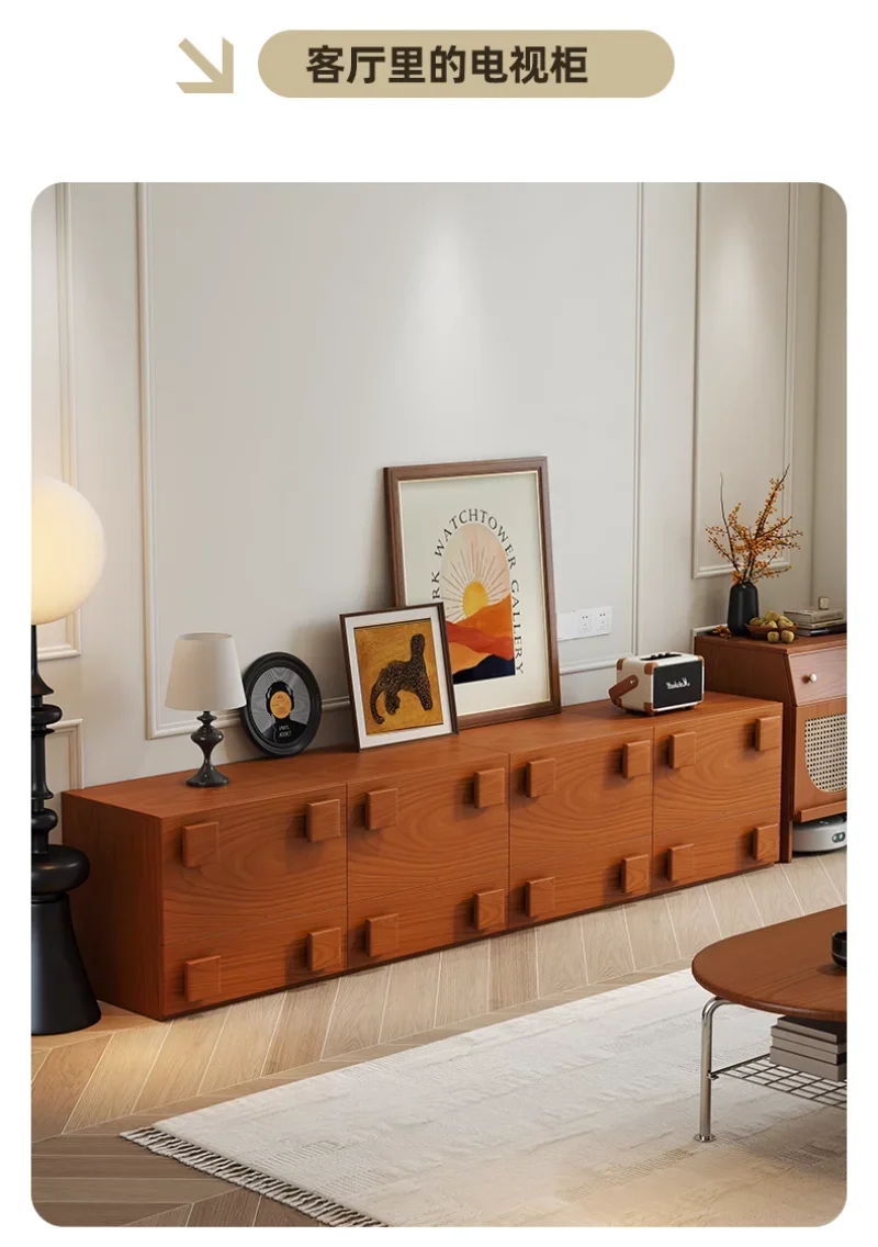 Medieval Double-layer Storage Cabinet, Retro Style Solid Wood Carmen Cabinet, Living Room TV Cabinet, Bedroom Bedside Table Medieval Double-layer Storage Cabinet, Retro Style Solid Wood Carmen Cabinet, Living Room TV Cabinet, Bedroom Bedside Table