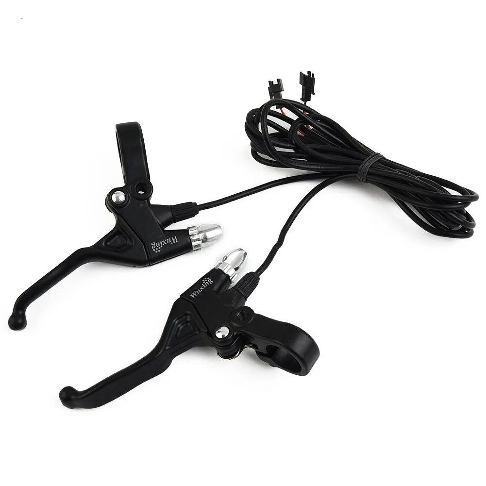 E-bike Brake Lever Electric Bicycle JST-SM 2-pin Male 1 Pair Aluminum Components Cycling Practical High Quality
E-bike Brake Lever Electric Bicycle JST-SM 2-pin Male 1 Pair Aluminum Components Cycling Practical High Quality