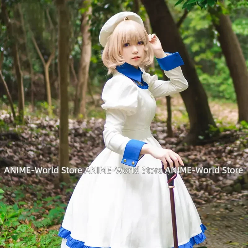 Anime Invented Inference Iwanaga Kotoko Cosplay Costume Women Cute Dress with Hat Halloween Carnival Uniforms Custom Made
Anime Invented Inference Iwanaga Kotoko Cosplay Costume Women Cute Dress with Hat Halloween Carnival Uniforms Custom Made