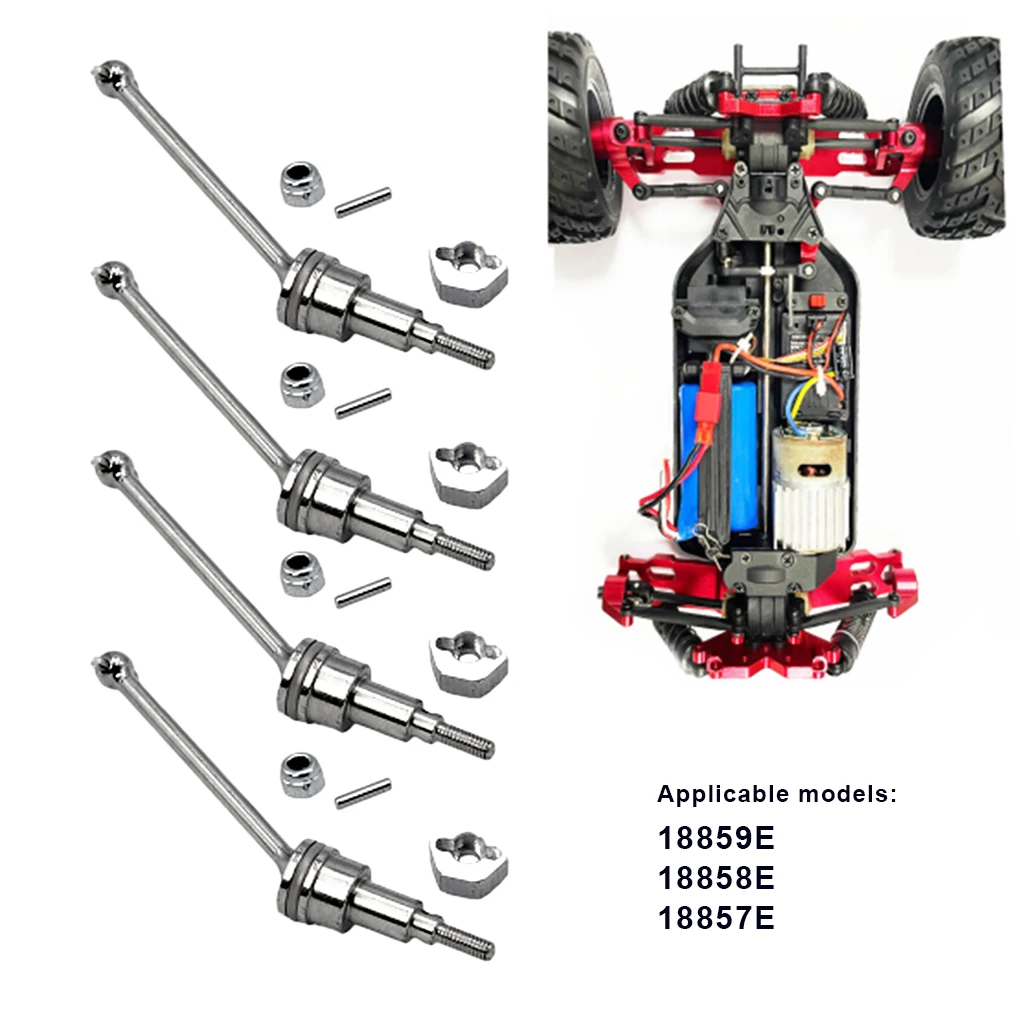 Front Rear CVD Drive Shaft Wheel Hex Mount For HBX 1/18 RC 18859E 18858E 18857E Reliable And Durable Front
Front Rear CVD Drive Shaft Wheel Hex Mount For HBX 1/18 RC 18859E 18858E 18857E Reliable And Durable Front