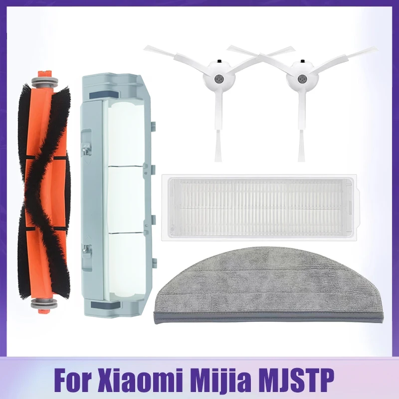 For Xiaomi Mijia MJSTP Robotic Vacuum Cleaner Spare Parts Main Brush Cover Side Brush Mop Cloth Rags Hepa Filter Replacement
For Xiaomi Mijia MJSTP Robotic Vacuum Cleaner Spare Parts Main Brush Cover Side Brush Mop Cloth Rags Hepa Filter Replacement