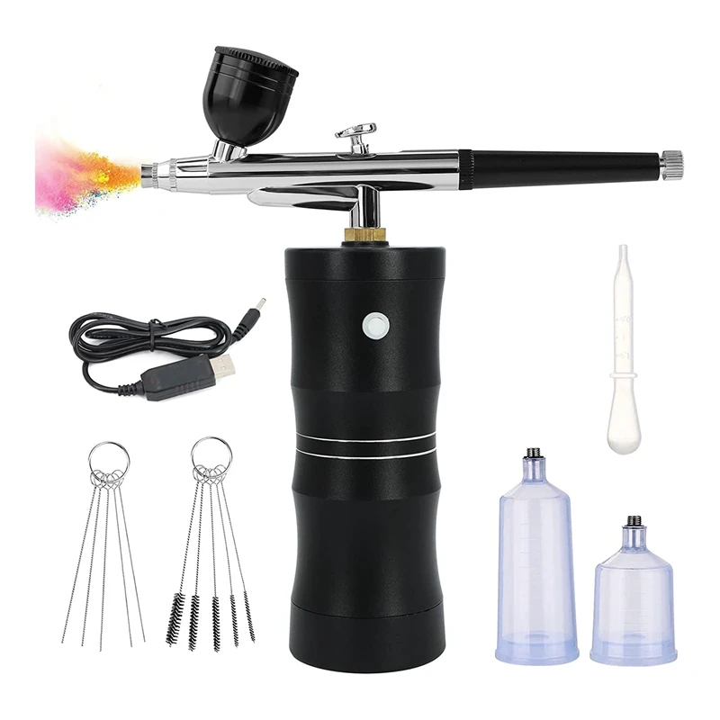 Air Brush Kit Auto Handheld Sprayer Air Brush Rechargeable Portable Cordless Air Brush Painting for Painting Nail Art
Air Brush Kit Auto Handheld Sprayer Air Brush Rechargeable Portable Cordless Air Brush Painting for Painting Nail Art