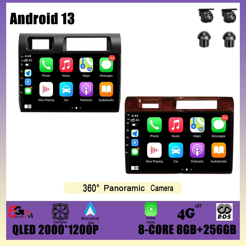 Car Radio Multimedia Player Android 13 Navigation GPS DSP Carplay WIFI For Toyota Pickup Land Cruiser LC 70 79 Series 2007-2020
Car Radio Multimedia Player Android 13 Navigation GPS DSP Carplay WIFI For Toyota Pickup Land Cruiser LC 70 79 Series 2007-2020