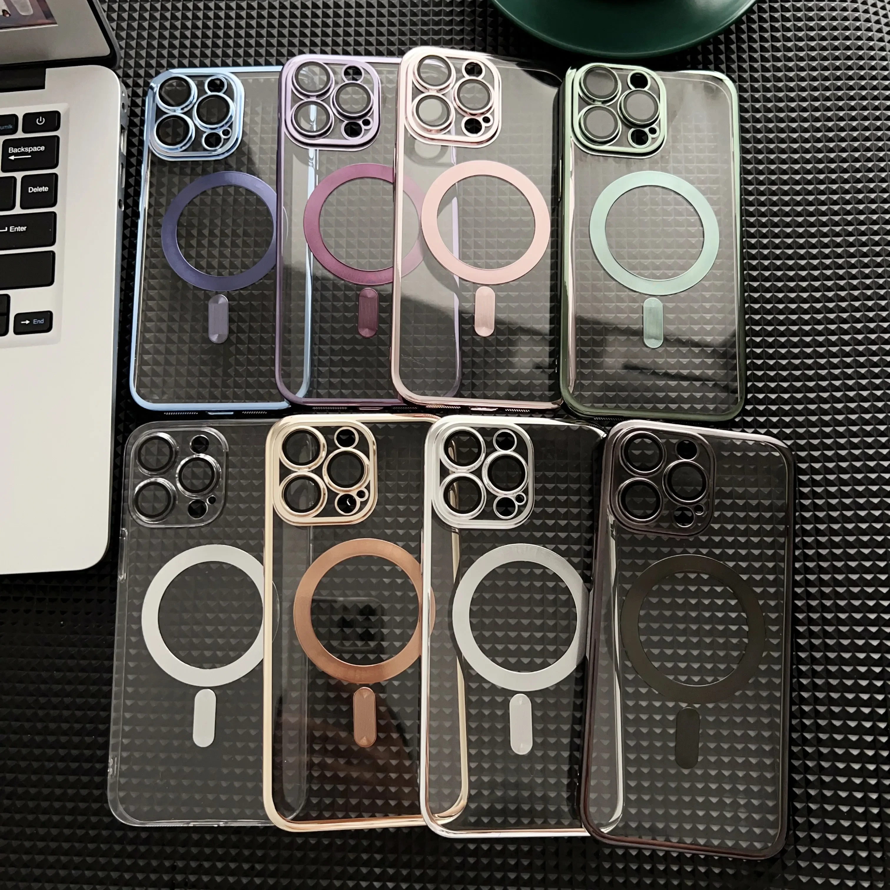 Роскошный прозрачный чехол Magsafe для беспроводной зарядки для iPhone 15 Pro Max 14 13 12 11 15 Plus, магнитный мягкий чехол с покрытием
Роскошный прозрачный чехол Magsafe для беспроводной зарядки для iPhone 15 Pro Max 14 13 12 11 15 Plus, магнитный мягкий чехол с покрытием