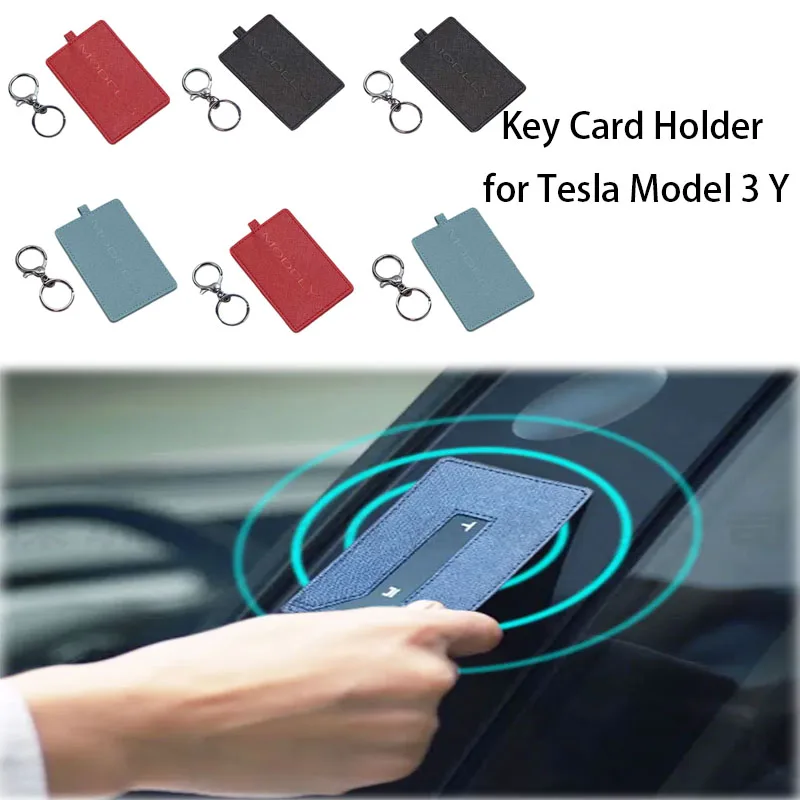Key Card Case for Tesla Model3 Y PU Leather Car Start Card Case Dirt Resistant Protection Set Car Interior Accessories 2021-2023
Key Card Case for Tesla Model3 Y PU Leather Car Start Card Case Dirt Resistant Protection Set Car Interior Accessories 2021-2023