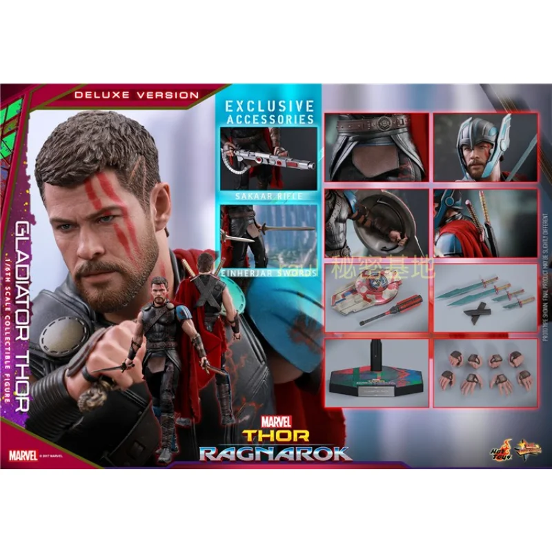 Hottoys 1/6 HT MMS445 Thor 3 Twilight of The Gods Gladiator Thor6.0 Deluxe Edition Action Figure Model Hobbies Collection
Hottoys 1/6 HT MMS445 Thor 3 Twilight of The Gods Gladiator Thor6.0 Deluxe Edition Action Figure Model Hobbies Collection