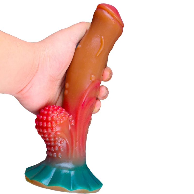 

Инопланетянин, силиконовый реалистичный фаллоимитатор с сильной присоской, монстр, пенис, Анальная пробка, секс-игрушка для взрослых для женщин, без рук