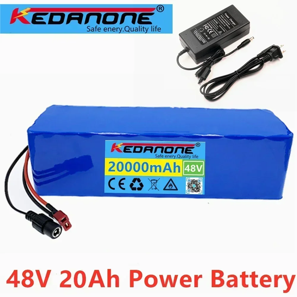 48v Lithium ion Battery 48V 20Ah 1000W 13S3P Li-ion Battery Pack For 54.6v E-bike Electric Bicycle Scooter With BMS + 2A Charger
48v Lithium ion Battery 48V 20Ah 1000W 13S3P Li-ion Battery Pack For 54.6v E-bike Electric Bicycle Scooter With BMS + 2A Charger