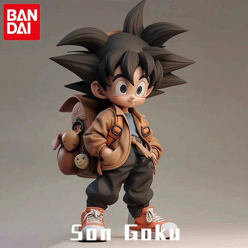 

15cm Dragon Ball Anime Figures Handheld Backpack Son Goku Q-Edition Gk Statue Pvc Model Surrounding Car Decoration Birthday Gift