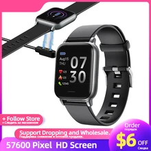 

Smart Watch for Men Women Fitness Bracelet Smartwatch Heart Rate Healthy Blood Pressure Thermometer Step Waterproof Wristband