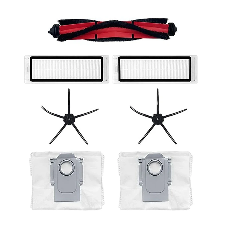 Suitable For Roborock Sweeping Robot Accessories Q5+ Main Brush Side Brush HEPA Filter Dust Bag
Suitable For Roborock Sweeping Robot Accessories Q5+ Main Brush Side Brush HEPA Filter Dust Bag