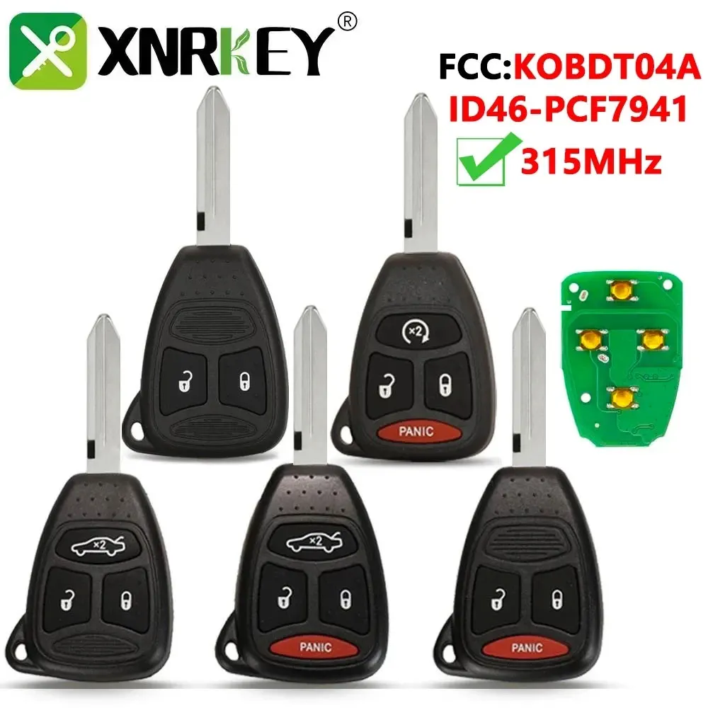 XNRKEY дистанционный Автомобильный ключ 3/4 кнопка для Dodge Chrysler Jeep Dakota Durango зарядное устройство 300 Aspen Grand Cherokee 315 МГц KOBDT04A ключ
XNRKEY дистанционный Автомобильный ключ 3/4 кнопка для Dodge Chrysler Jeep Dakota Durango зарядное устройство 300 Aspen Grand Cherokee 315 МГц KOBDT04A ключ